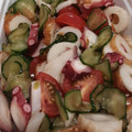 ☆茉衣☆'s cooksnap of when they made タコときゅうりとちくわの酢の物♪.