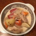 LuckyBerry's cooksnap of when they made ぽかぽか温まる☆根菜の豆乳みそポトフ.