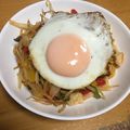 ごまちょこ's cooksnap of when they made 本格＊ミーゴレン＊野菜たっぷり.