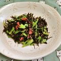 赤い電話's cooksnap of when they made 絹さやとひじきの梅肉和え♡簡単常備菜.