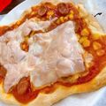 ayane8's cooksnap of when they made かんたんピザ.