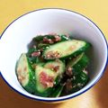 料理見習い隊's cooksnap of when they made 夏にオススメ きゅうりと梅肉のゴマ和え.