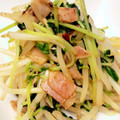 のん's cooksnap of when they made 豆苗ともやしとベーコンのシャキシャキ炒め.