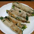 クックZTZ10H☆'s cooksnap of when they made 菊菜の牛肉巻き.