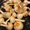 かな☆'s cooksnap of when they made 野草を食べる☆ノビルの素揚げ.