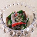 ほろぴ's cooksnap of when they made おくらとカニカマの簡単もずく和え.