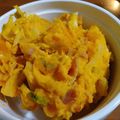 chako太郎's cooksnap of when they made 新玉ねぎ入りカボチャのサラダ.