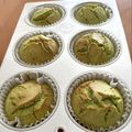 フジぽん's cooksnap of when they made 小松菜の米粉マフィン.