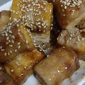 ＊＊k＊＊'s cooksnap of when they made 簡単♪巻いて焼くだけ✿生揚げの豚肉巻き✿.