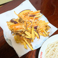 皿猿♪'s cooksnap of when they made さつまいもとかぼちゃの天ぷら★卵不要.