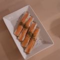 アクセル☆'s cooksnap of when they made ちくわのめんたいマヨ焼き。.