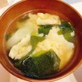 ななぞぅ's cooksnap of when they made 長ネギとワカメのスープ.