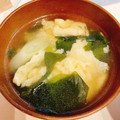 ななぞぅ's cooksnap of when they made 長ネギとワカメのスープ.