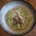 みるく茶's cooksnap of when they made キャベツと茗荷の胡麻油和え.