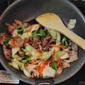 すけたろ3's cooksnap of when they made ■旨い！牛肉とキャベツのスタミナ炒め■.