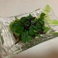 papikun's cooksnap of when they made アシタバのおひたし.