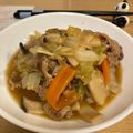 ねみねみ's cooksnap of when they made とろーり♪豚肉と白菜のポン酢煮.