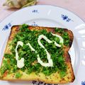みっちゃん❇️68's cooksnap of when they made 飾りじゃないのよパセリは🎶パセリトースト.