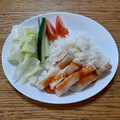 ポニーリボン's cooksnap of when they made 簡単本格！！シンガポールチキンライス.
