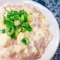 ☆３匹の子ぶた☆'s cooksnap of when they made レンジであと一品！麻婆豆腐　あっさり塩味.