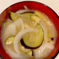 かんちゃん苺's cooksnap of when they made ✿ごま油が香る♡なすのお味噌汁✿.
