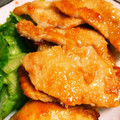 そらとだいち's cooksnap of when they made ロイヤルホストの しょうが焼き 簡単！.