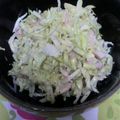 怪獣イブキング's cooksnap of when they made キャベツと魚肉ソーセージのサラダ.