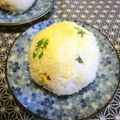 Cook☆Lily's cooksnap of when they made 木の芽＊胡桃＊粉チーズのおむすび.
