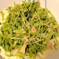 ぱにゃむん's cooksnap of when they made 超簡単！レンジ調理で豆苗のツナ和え♪.