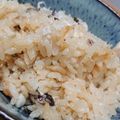 escat's cooksnap of when they made 鯛のアラで鯛飯★炊飯器でラクラク～♪.