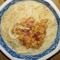 クックE1NSOR☆'s cooksnap of when they made さっぱり〜黄金の納豆ごま油そうめん.