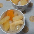 のんびりつくろう's cooksnap of when they made 簡単美味しい黄金比フルーツ&白玉ポンチ.