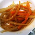 ガリ☆トトロ's cooksnap of when they made 春の香り♪ウドと人参の甘辛きんぴら☆.