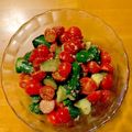 ☆♡小春♡☆'s cooksnap of when they made 超簡単！キュウリとプチトマトの胡麻和え.