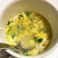 カピマイ's cooksnap of when they made 離乳食（後期）いり卵の中華スープ.