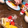 リッカロッカ's cooksnap of when they made ミックス☆フルーツサンド☆.
