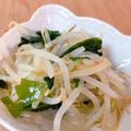 ☆つぅまま☆'s cooksnap of when they made レンジで簡単もやしナムル.