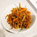 まきまっきぃ☆'s cooksnap of when they made 人参とえのき茸のごま炒め.