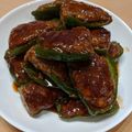 クックMOW4PI☆'s cooksnap of when they made 簡単☆焼肉のたれで肉詰めピーマン♪.
