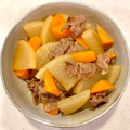 くみちん93☆'s cooksnap of when they made 簡単 和食！ 牛肉と 大根 人参の煮物.
