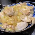 kmi0301's cooksnap of when they made 鶏肉のハワイアン煮 子供の給食メニュー.