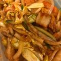 横国系やきう女子's cooksnap of when they made もやしとキムチでナムル野菜たぷっりサラダ.