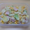 いちごぱふぇ☆'s cooksnap of when they made レンジで簡単＊キャベツの春色ポテトサラダ.