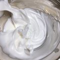 снег's cooksnap of when they made 簡単！しっかり立つメレンゲ.