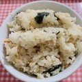 Nekozame's cooksnap of when they made めんつゆだけで＊鮭とワカメの炊き込みご飯.
