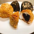 alice57's cooksnap of when they made 白玉粉で簡単 2色 ゴマ団子.