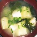 ムーミン☆ママ's cooksnap of when they made キャベツと豆腐と油揚げの味噌汁.
