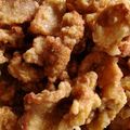 drive's cooksnap of when they made 子供が超歓喜！惣菜屋の味♡鶏皮の唐揚げ♡.