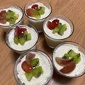 まろん0301's cooksnap of when they made カップで！レアチーズケーキ.