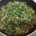 teru_teru's cooksnap of when they made かぶの葉のふりかけ♪簡単小海老.